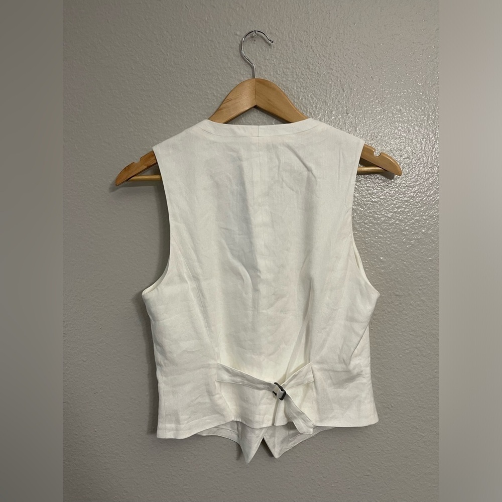 Rag and Bone Priya Linen Vest - Picture 8 of 12